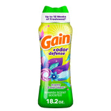 Gain Odor Defense In-Wash Scent Booster – Super Fresh Blast Laundry Beads Gift Set for Her, 21.1 oz Freshness Upgrade