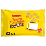 Malt-O-Meal Honey Graham Toasters Cereal – Homemade Trail Mix Ingredient for Birthday Gift Jars, 32 oz Resealable Bag