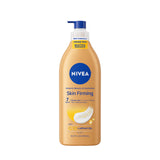 NIVEA Skin Firming Melanin Beauty & Hydration Body Lotion – Dermatologist-Tested Daily Hydrator for Sensitive Skin