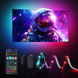 Govee TV LED Backlight Strip – Eye-Strain-Relief Ambient Light for 40-50 inch TVs, Bias Lighting for Long Sessions