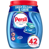 Persil Ultra Pacs Original Everyday Clean Laundry Detergent 76 Count for Neutral Toned Apartment Laundry and Clutter Free Storage