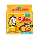 Samyang Buldak Cheese Spicy Ramen - Quick 5 Minute Late Night Study Snack for Dorm Desk and Homework Sessions