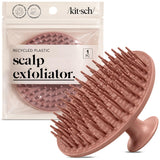 Kitsch Scalp Massager – Neutral Countertop Hair Tool for Clean Aesthetic Bath Spaces, Terracotta