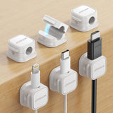 JOYROOM Adhesive Cord Organizer for Office Workspace, One-Hand Cable Clip for Focus and Productivity
