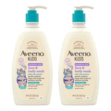 Aveeno Kids Tear-Free Wash – Soothing, Moisturizing Cleanser for Stress-Free Evening Bath Time Rituals