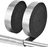 Pipe Wrap Insulation - 33ft Flame-Retardant Foam Tape with Aluminum Foil for Crawl Spaces and Unheated Garages