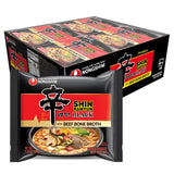 Nongshim Shin Ramyun Black – Simple One-Step Meal for Intentional Living, Microwavable Korean Ramen