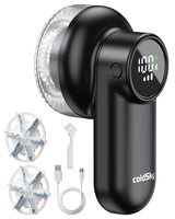 coldSky Rechargeable Lint Shaver for Living Room Sofa – 8-Color Fabric Defuzzer, Furniture Pill Remover for Cozy Spaces