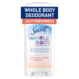 Secret Whole Body Deodorant Stick – Dermatologist and Gynecologist-Tested Deodorant for Sensitive Intimate Areas