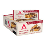 Atkins Chocolate Peanut Butter Protein Bar – Commuter Backpack Snack for Busy Professionals, 12 Count
