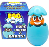 Egg Pops Farting Toy – Pop-Up Poop Character for Kids' Easter Egg Hunts, Safe Novelty Toy for Ages 3+
