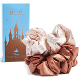 Kitsch Kids Satin Scrunchies – Parent-Approved No-Crease Hair Ties for Daughters with Thick Curly Hair