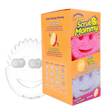 Scrub Daddy Scratch-Free Sponge Set – Chemical-Free Cleaning Solution for Health-Conscious Homes