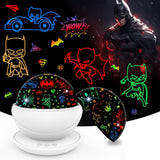 LuminoCrib Kids Night Light Projector with 15 Modes and 360° Rotation – Flame-Free Sleep Companion for Boys and Girls
