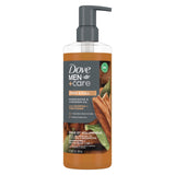 Dove Men+Care 2-in-1 Shampoo + Conditioner Gift Set for Men – Father's Day Stocking Stuffer with Sandalwood Scent, 17.5 fl oz