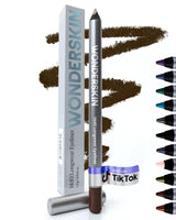 Wonderskin Longwear Eyeliner Pencil – Sweat-Proof Eye Liner for Running Trails and Gym Workouts
