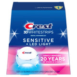 Crest 3D Whitestrips Sensitive Gentle Formula – Calming 14-Day Whitening Wellness Routine
