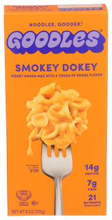 Goodles Smokey Dokey Mac & Cheese – Office Breakroom Single-Serve, 6 oz Pouch