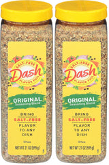 Dash Salt-Free Seasoning Blend, Original, 21 Ounce – Daily Wellness Spice Mix for Heart-Conscious Home Cooking