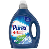 Purex Fresh Mountain Breeze Liquid Laundry Detergent – High-Efficiency Bulk Laundry for Home Office Households and Shared Apartments, 165 Loads