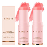 KIMUSE Multi Balm Stick – Streamlined Vanity Essential, One Stick Replaces Four Skincare Products