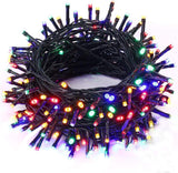 FULLBELL 33ft 100 LED Black Wire String Lights – Clean & Intentional Bedroom Accent Lighting with Memory Function & Plug-In Simplicity
