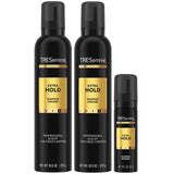 TRESemmé Pro Lock Tech Mousse 3-Pack Set – Affordable Frizz Control Value Bundle for College Dorms and First-Time Buyers