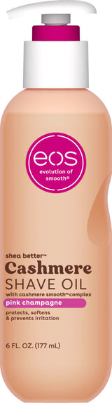 eos Cashmere Shave Oil – Vanilla Cashmere – Birthday Gift for Her, Vanilla-Scented Spa Basket Essential – 6 fl oz