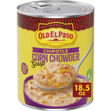 Old El Paso Chicken Tortilla Soup for Calorie-Conscious Lunches, Ready-to-Serve 18.5 oz Can