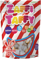 Zollipops KETO Taffy Assorted Fruit 3oz Pack of 2 – Low-Carb Office Candy for Mid-Afternoon Energy Without the Crash