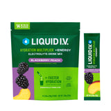 Liquid I.V.® Hydration Multiplier +Energy – Mindful Morning Hydration Blend for Energy Metabolism and Self-Care Routine