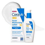 CeraVe AM Moisturizer with SPF 50 – Non-Comedogenic, Fragrance-Free Safety for Sensitive Skin