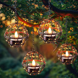 Homemory Solar Tea Lights – Thoughtful Housewarming Gift for Her, Warm LED Votives for New Home Ambiance