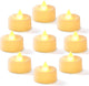 Brgiht Amber Light, White Base - Pack of 100