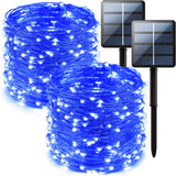 Lumify 2-Pack Solar Fairy Lights for Outside – 33ft IP65 String Lights for Camping and Outdoor Dining