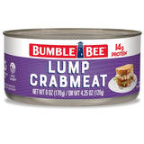Bumble Bee Lump Crab Meat – Mindful Keto Pantry Staple, 14g Protein for Wellness Routines