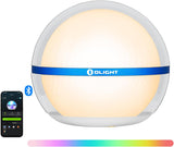 OLIGHT Sphere Smart Night Light – Flameless Nursery Lamp with Cool-Touch Shell and Auto Timer for Toddler Bedrooms