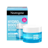 Neutrogena Hydro Boost Hyaluronic Acid Moisturizer and Foaming Gel Cleanser Duo – Mindful Evening Self-Care Routine for Dry Skin