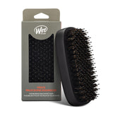 Wet Brush Shine Enhancer Hair Brush – Travel-Ready Detangler for Gym Lockers, Palm-Sized Boar Bristle Brush