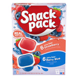 Snack Pack 100-Calorie Gel Cups – Afternoon Office Fridge Pick-Me-Up, 12-Count Family Pack