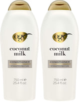 OGX Nourishing + Coconut Milk Conditioner – Microplastic & Dye-Free Hydration for Safer Family Hair Care