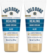 Gold Bond Healing Hand Cream – Nightly Self-Care Ritual for Dry, Washed-Out Hands, 3 oz. Travel Tube