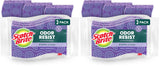 Scotch-Brite Scrub Dots Non-Scratch Scrub Sponge for Mindful Home Care, Odor-Free Daily Dishwashing Sponge