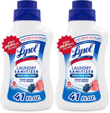 Lysol Laundry Sanitizer – Sensitive-Skin Bacteria Eliminator for Bedding & Pillowcases, Self-Care Laundry Ritual