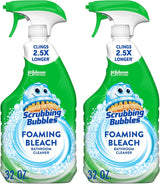 Scrubbing Bubbles Foaming Bleach Bathroom Cleaner — Family-Safe Weekly Reset for Kids' Tub Surround and Shared Bathrooms