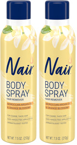 Nair Premium Hands-Free Depilatory Spray – Elegant Hair Removal with Artisan Botanicals
