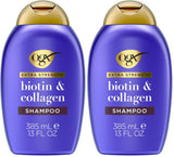 OGX Thick & Full + Biotin Collagen Extra Strength Volumizing Shampoo – Elegant Vanity Essential for Thinning Hair, Hydrolyzed Wheat Protein, 13 Fl Oz