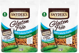Snyder's of Hanover Gluten Free Pretzel Sticks – Safe Classroom Snack for Allergic Kids, Single-Serve 100 Calorie Packs, 24 Ct