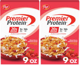 Premier Protein Mixed Berry Almond Breakfast Cereal – Portable Post-Workout Snack to Refuel at the Gym or Trail