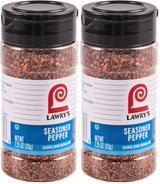 Lawry's Seasoned Pepper 2.25 oz – Quick Flavor Upgrade for Busy Weeknight Meal Prep
